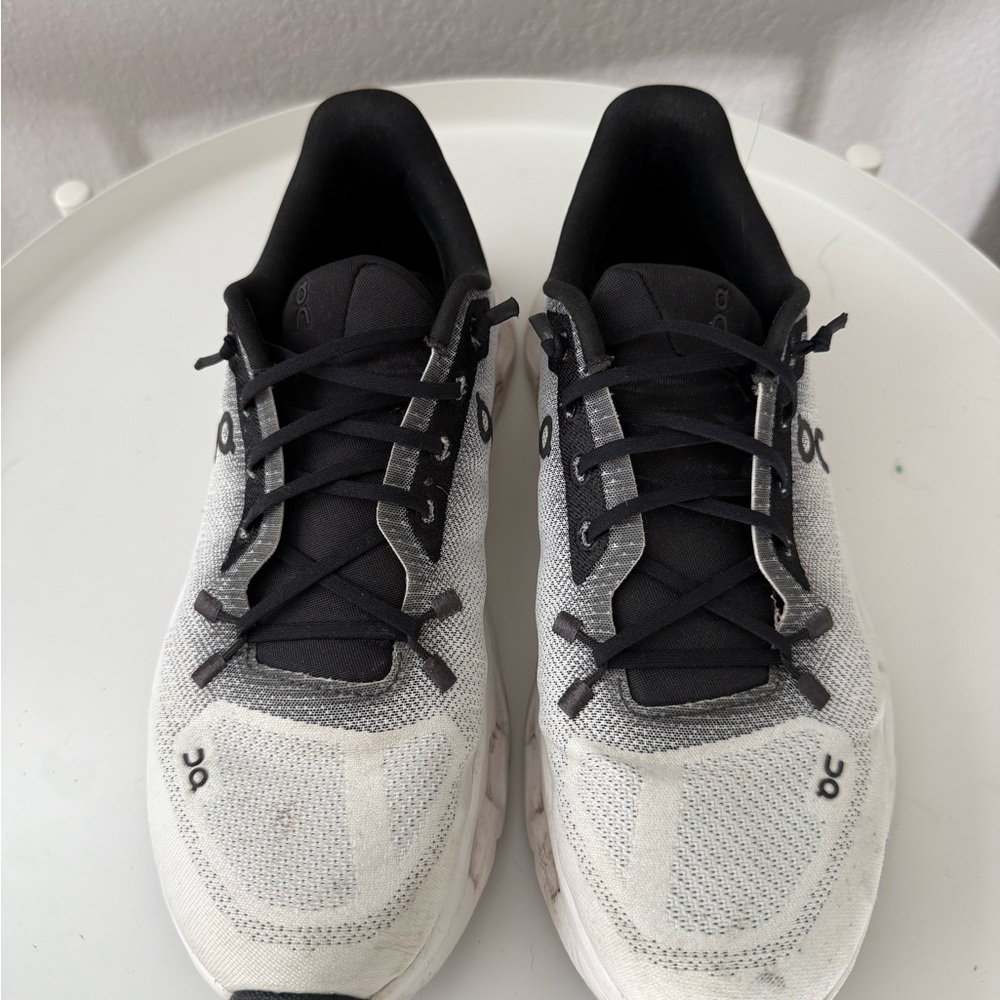 On Running Black and White Sneakers